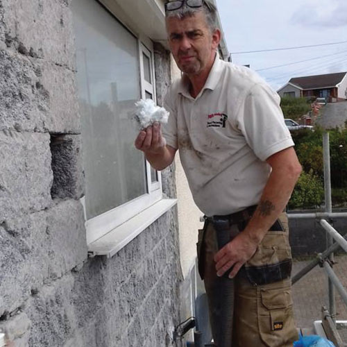 Pauls Plastering Llanelli Cavity Wall Suction